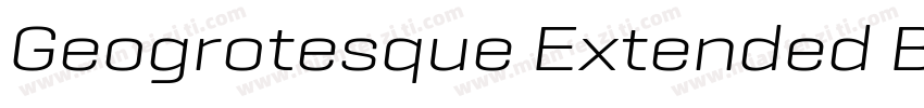 Geogrotesque Extended Bold字体转换